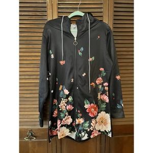 MISSLOOK Floral Print Jacket (Size XL)